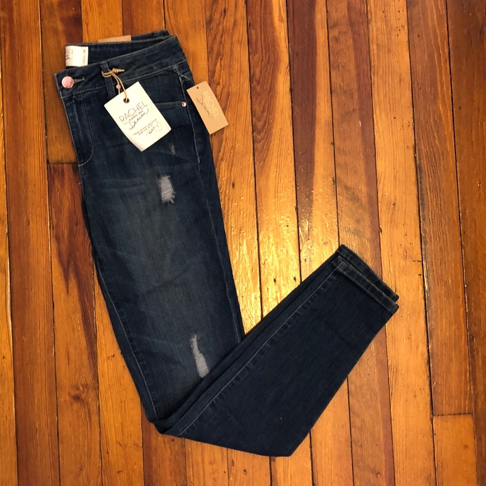 NWT Rachel Roy distressed skinny jeans